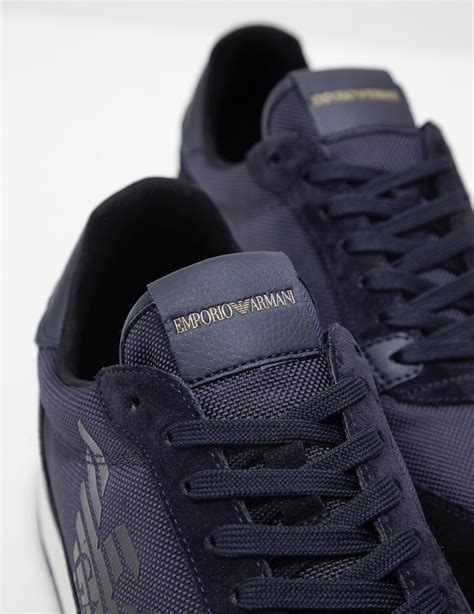 mens armani trainers|armani sneakers for men.